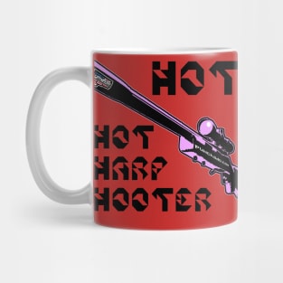 Hot Shot Sharp Shooter, v. Code Pink Blk Text Mug